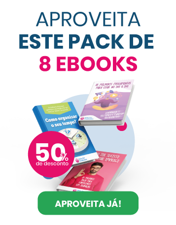 Pack de 8 ebooks com desconto